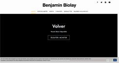 Desktop Screenshot of benjaminbiolay.com